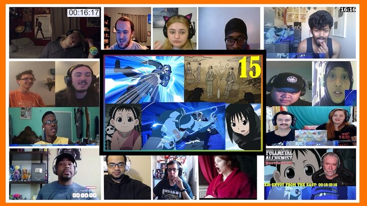 "FRIENDS FROM THE EAST!!!" | Fullmetal Alchemist Brotherhood Episode 15 | REACTION MASHUP