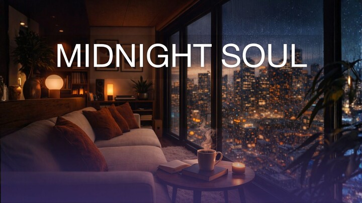 Midnight Soul 🌙 Chill Neo Soul & Rainy Night R&B for Focus, Study and Relax