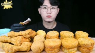 Hệ đồ chiên tấp vô phần 3 #mukbang