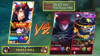 BUFFED IRITHEL VS NEW HERO JULIAN & AKAI JUNGLE🔥 WHO WILL WIN ?(MUST WATCH)