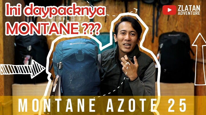 YA BEGINILAH DAYPACK MONTANE AZOTE 25 REVIEW