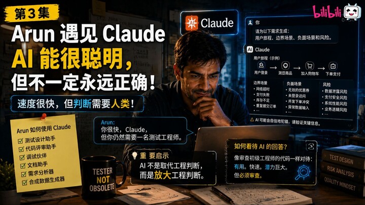 Claude AI 很聪明，但它会自信地犯错｜Arun 的 AI 之旅 Episode 3