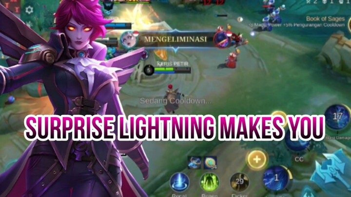 SURPRISE LIGHTNING MAKES YOU