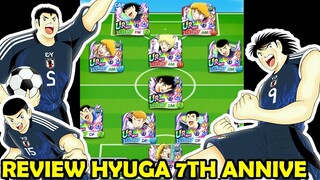 Review New Hyuga 7th Anniversary Dan Takeshi Sawada + Gokuto Igawa - Captain Tsubasa Dream Team