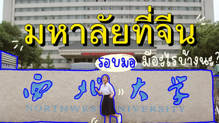 มหาลัยที่จีน ซีอาน Northwest University tour