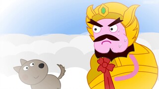 [Hoạt hình điêu khắc cát quy mô lớn Little Monkey khẩn cấp] Tập 2: Tán cây hạ xuống trái đất