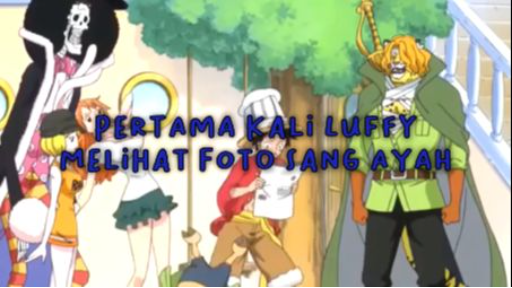 Reaksi Luffy Ketika Melihat Foto Dragon