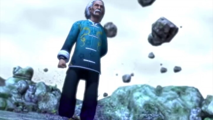 The nine heavens fell, and the sea of stars flowed back