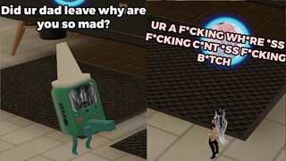 Chad B.M.O ROASTS Angry Girl In VRChat | VRChat Funny Moments