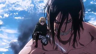 54: Famous scene [Captain Levi cuts the monkey]
