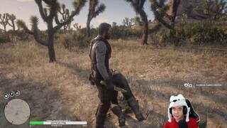 [Tín Dubai] Red Dead Redemption 2 - Kèo solo với Báo Đen bằng Dao=))
