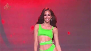 Miss Universe Thailand 2022 Swimsuit phần thi áo tắm Best In Swimsuit