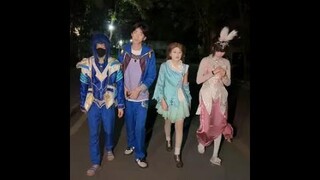 大晚上他们都看见了啥 #斗罗大陆唐三小舞