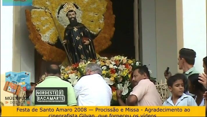 Festa de Santo Amaro 2008 — Procissão e Missa