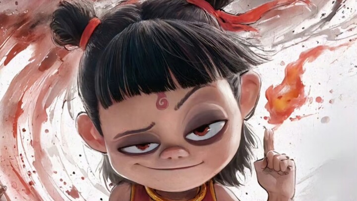When "Nezha: The Devil Child Comes into the World" meets the theme song of "Nezha Legend"