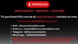 James Fawcett - ProfitCell + OTOs Free