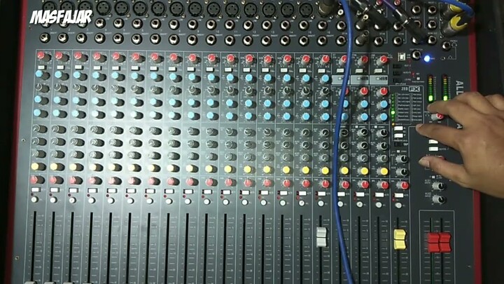 Cara Pakai mixer Alen Heath 22 chenel Mudah Dan Cepat dipahami