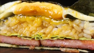 用家里剩余不多的存粮做个海苔饭包