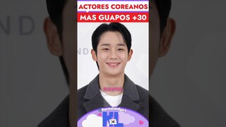 Actores Coreanos Mas Guapos de 30 a 40 años #kdrama #parati #fyp #songkang  #korean #kpop  #송강 #이민호