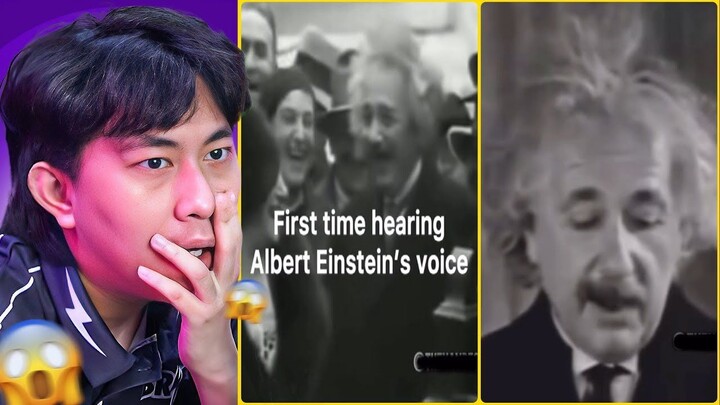 akhirnya gua tau suara albert einstein!! - MEME IG