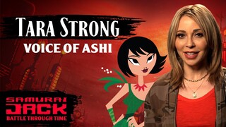 Behind the Scenes with Tara Strong | Samurai Jack: Battle Through Time | Adult Swim Games