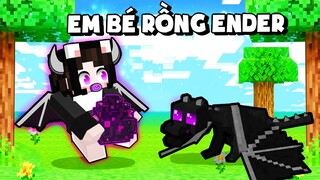Mèo Simmy Biến Thành "Em Bé Rồng Ender Tinh Nghịch" Troll Tứ Trụ Trong Minecraft