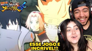 NARUTO STORM 4 TODOS OS JUTSUS SUPREMOS! | REACT