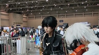 Playing "The Noble Pope" for Noriaki Kakyoin at the comic exhibition [The 11th Chongqing Dreamland C