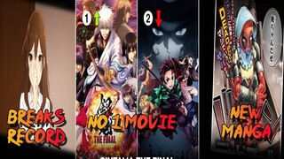 ANIME NEWS#2|GINTAMA THE FINAL SURPASSED KIMETSU NO YAIBA MOVIE | HORIMIYA BREAKS RECORD| AOT ENDING