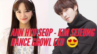 AHN HYO SEOP DAN KIM SEOJONG DANCE GROWL-EXO [KANG TAE MOO SHIN HA RI - A BUSINESS PROPOSAL]