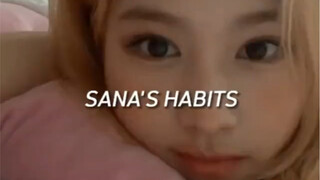 【SANA 凑崎纱夏】湊小子的一些习惯