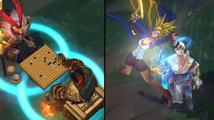 Strange interactions between heroes - LOL LOL