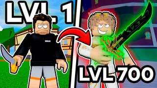 BLOX FRUITS 1 al 700 PERO SOLO a ESPADA