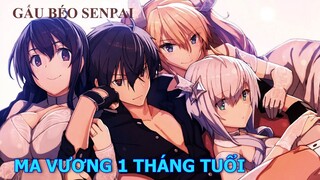 Ma Vương  Chuyển Sinh "1 Tháng Tuổi" | Tóm Tắt Anime Hay | Gấu Xàm