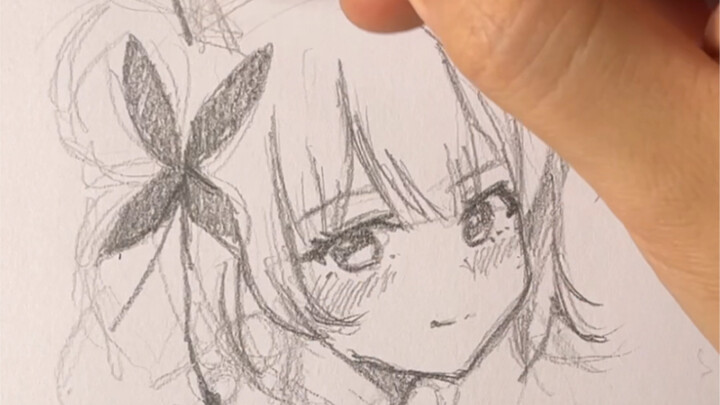 Is drawing right on the line a mistake? Today, I’ll draw an entire picture by staying right on the l