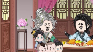 The city lord brought a crossbow to bombard Tianbao and others. At the critical moment, Tianbao summ