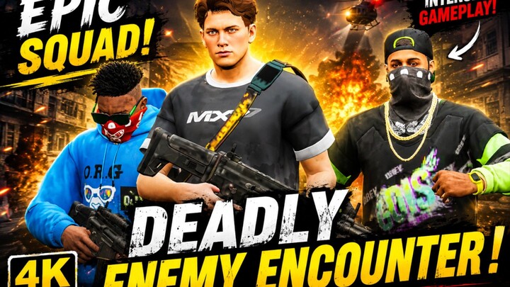 Epic Squad vs Enemies 🔥 Intense Gameplay | Full Gameplay | 4K