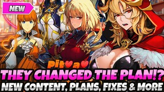 *THEY CHANGED THE PLANS!?* NEW CONTENT, PLANS, FIXES & MORE! 1ST GLOBAL BANNER (Solo Leveling Arise