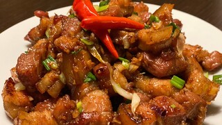 Cách làm Ba chỉ rang cháy cạnh lên màu đẹp,ngon chuẩn vị cực đơn giản của Bếp Hoa