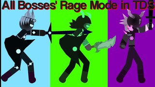 All Bosses' Rage Mode - Tower Defense Simulator