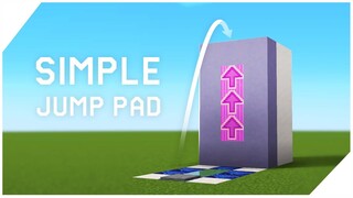 Cara Membuat Simple Jump Pad - Minecraft Tutorial Indonesia