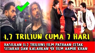 Heboh! Hasilkan 1,7 Triliun Hanya Dalam 7 Hari, SRK & Pathaan Cetak Sejarah Kalahkan 4x Film Aamir K