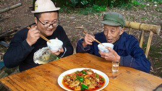 Bí kíp "Thịt lợn xào lại bằng bột khoai lang" béo nhưng không ngấy