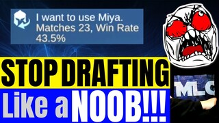 Ultimate DRAFT PICK Tutorial 2023 | Mobile Legends