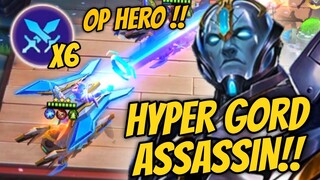 ASSASSIN GORD STRONGEST HERO THIS CURRENT META !! UNBEATABLE COMBO !! MAGIC CHESS MOBILE LEGENDS