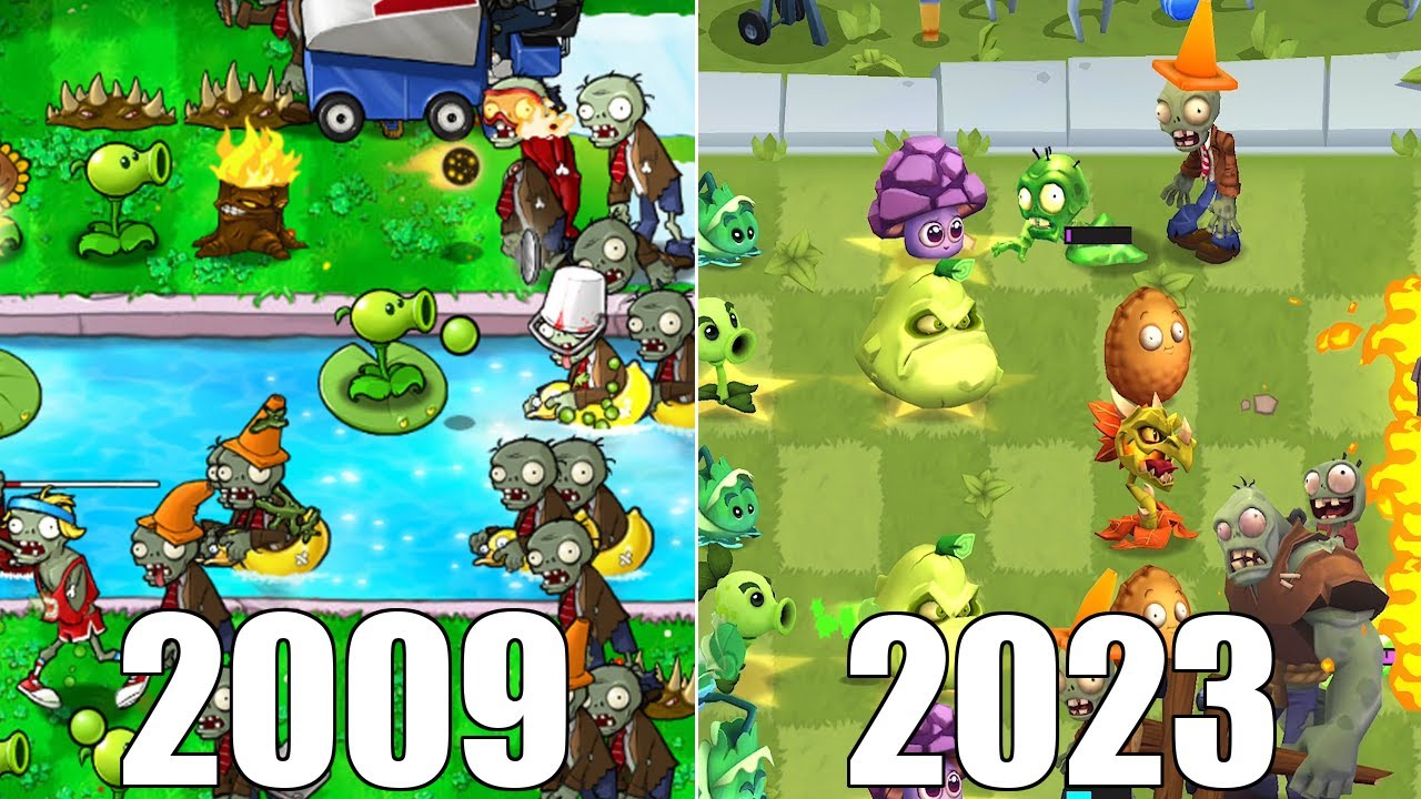 Evolution of Minecraft 2009-2023 