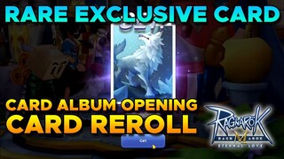 ANOTHER CARD REROLLING & CARD ALBUM OPENING - RAGNAROK MOBILE