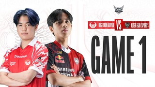 BIGETRON ALPHA vs ALTER EGO | Playoffs DAY 1 - MATCH 1 GAME 1 #MPLIDS11