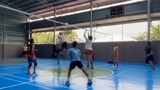 SA wakas 2 months wlang laro ng volleyball 🥺 nakalarobnarin