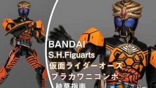 [Hướng dẫn trồng cây] Bandai SHFiguarts Kamen Rider OOO Sự kết hợp giữa rắn, rùa và cá sấu